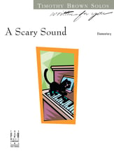 A Scary Sound piano sheet music cover